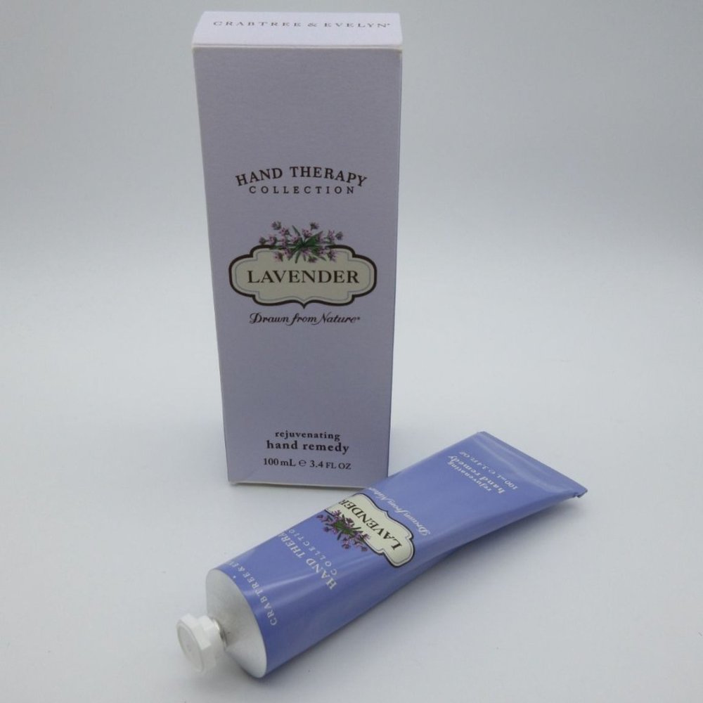 Crabtree & Evelyn hand therapy collection lavender rejuvenating hand cream